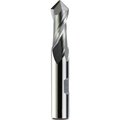 Melin Tool Co 1/8" Dia., 3/8" Shank, 3/8" LOC, 2-5/16" OAL, 2 Flute 90° Cobalt Drill Mill, TiCN A-1204-DP-TiCN